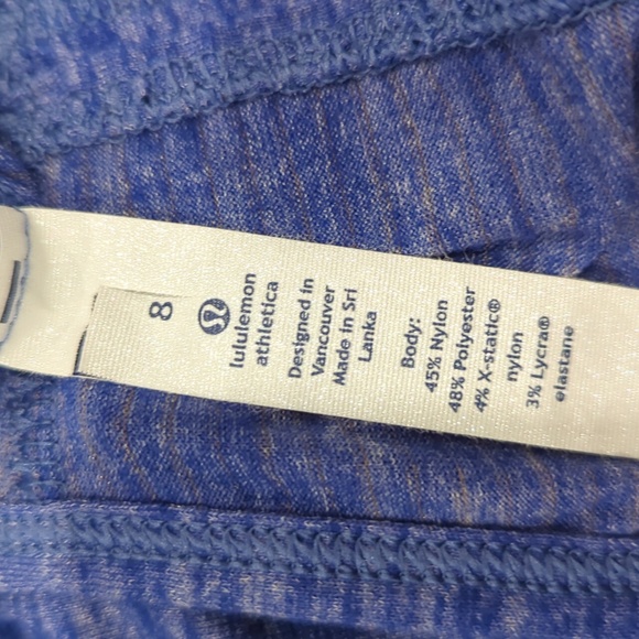 Lululemon Salute the Sun Tank Heathered Hero Blue - Picture 12 of 12